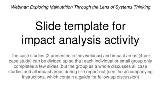 Exploring Malnutrition Impact Analysis Through Systems Thinking