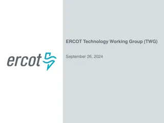 ERCOT Technology Working Group Meeting Highlights September 26, 2024