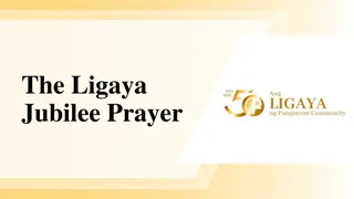 Celebrating 50 Years of Faith: The Ligaya Jubilee Prayer
