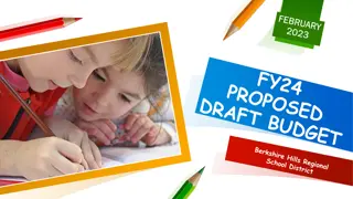 Student-Centered Educational Mission and Budget Priorities Overview