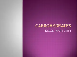 Carbohydrates: A Comprehensive Guide for Students