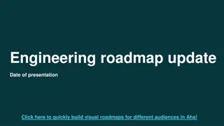 Visual Engineering Roadmap Update Presentation for Different Audiences