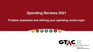 Refining Your Spending Review Topic in 2021