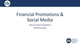 Effective Financial Promotions and Social Media Compliance Guidelines