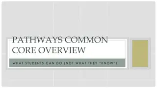 Common Core Standards and Instructional Shifts