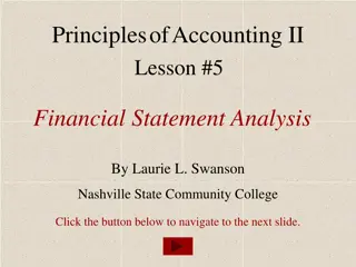 Financial Statement Analysis Methods and Techniques