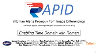 Roman Space Telescope Project Infrastructure Team Services