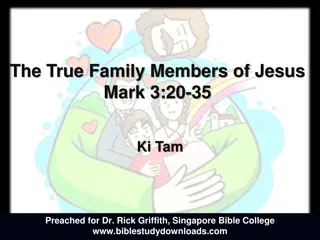 True Family Members of Jesus: Assessing Belief and Devotion