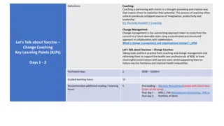 Unlocking Potential: Coaching and Change Management for Healthcare Professionals