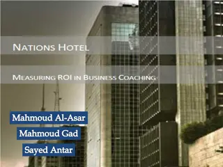 Coaching Impact on Business Objectives at Nations Hotel Corporation