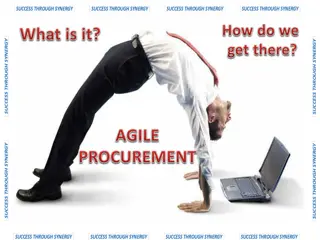 Simplifying Complex Procurements with Agile Methodologies