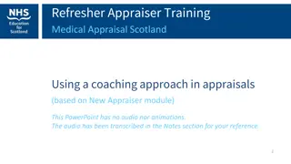 Coaching Approaches in Medical Appraisal - Scotland