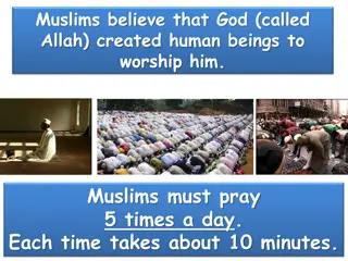 Muslim Prayer Practices - Significance of Bowing and Prayer Mats
