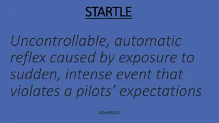 Startle and Surprise Effects in Pilots