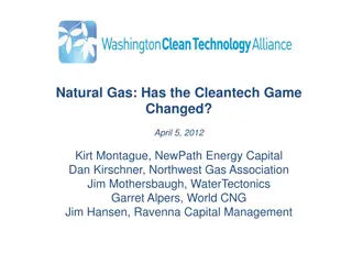 Changing Dynamics of Natural Gas in Energy Sector