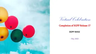 Virtual Celebration of 3GPP Release 17 Achievements