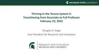 Transitioning from Associate to Full Professor: A Guide for Academic Advancement