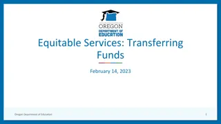 Equitable Transfer of Funds in Education Programs