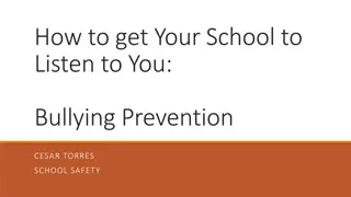 Empowering Students: Bullying Prevention Strategies at Cesar Torres School