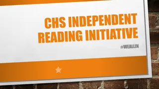 Independent Reading Program at CHS