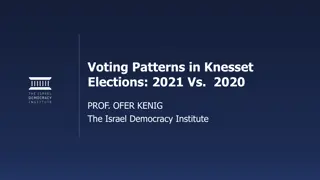 Analyzing Voter Turnout Trends in Israeli Knesset Elections 2020 vs. 2021