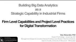 Strategic Capability of Big Data Analytics in Industrial Firms