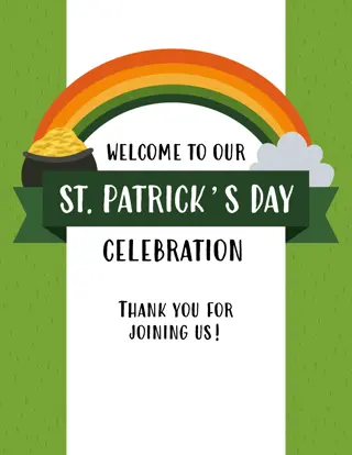 St. Patrick's Day Celebration Ideas and Decorations