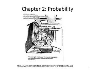 Probability in Chapter 2 with Theorems and Examples