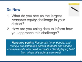 Addressing Resource Equity Challenges in District Strategic Planning