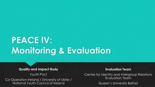 Monitoring and Evaluation of Youth Pact at University of Ulster & Queen's University