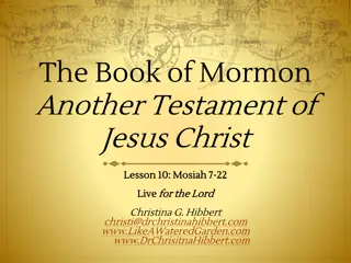 Abinadi's Teachings and King Noah's Reign in the Book of Mormon