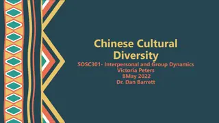 Chinese Cultural Diversity in Healthcare Settings