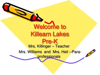 Killearn Lakes Pre-K Class Information and Schedule