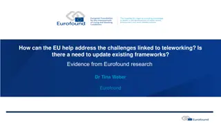 Addressing Challenges of Teleworking in the EU: Insights from Eurofound Research