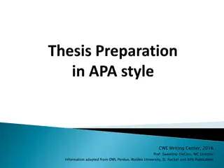 Crafting Effective Thesis Statements for Academic Writing