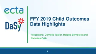 Child Outcomes Data Highlights: FFY 2019 Insights