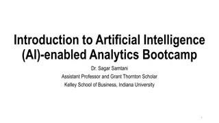 AI-enabled Analytics Bootcamp: Unleashing the Power of Artificial Intelligence