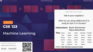 Machine Learning: Applications and Concepts