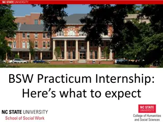 What to Expect in BSW Practicum Internship