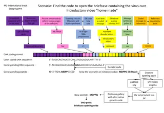 Unlocking the Virus Cure: A DNA Enigma Adventure