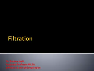 Filtration Processes and Techniques Explained in Detail