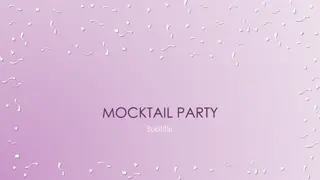 Mocktail Party Mixer Event and Networking with Fun Activities