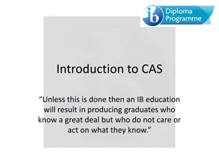 CAS: A Key Component of IB Education