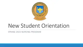 Nursing Program Orientation at Columbus State Community College