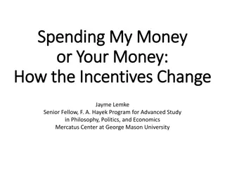 Government Spending and Public Choice Economics