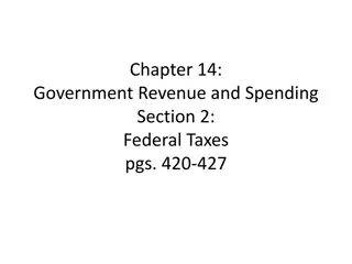 Federal Taxes and Taxpayers' Responsibilities