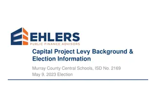 Murray County Central Schools Levy Referendum Details