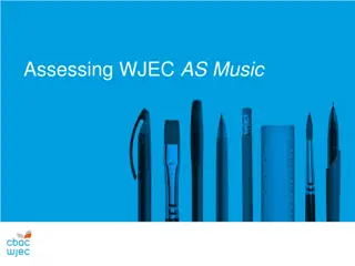 Assessment Criteria and Rubric Infringements in WJEC AS Music
