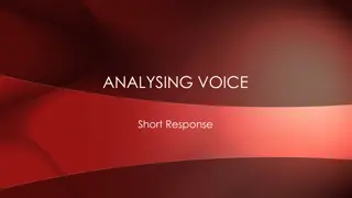 Narrative Voice and Tone in Writing