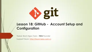 Effective GitHub Account Setup and Configuration Guide